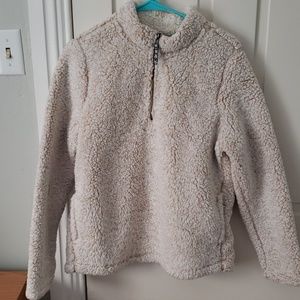 Fuzzy soft sweatshirt